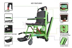 Stair climbing powered Wheelchair